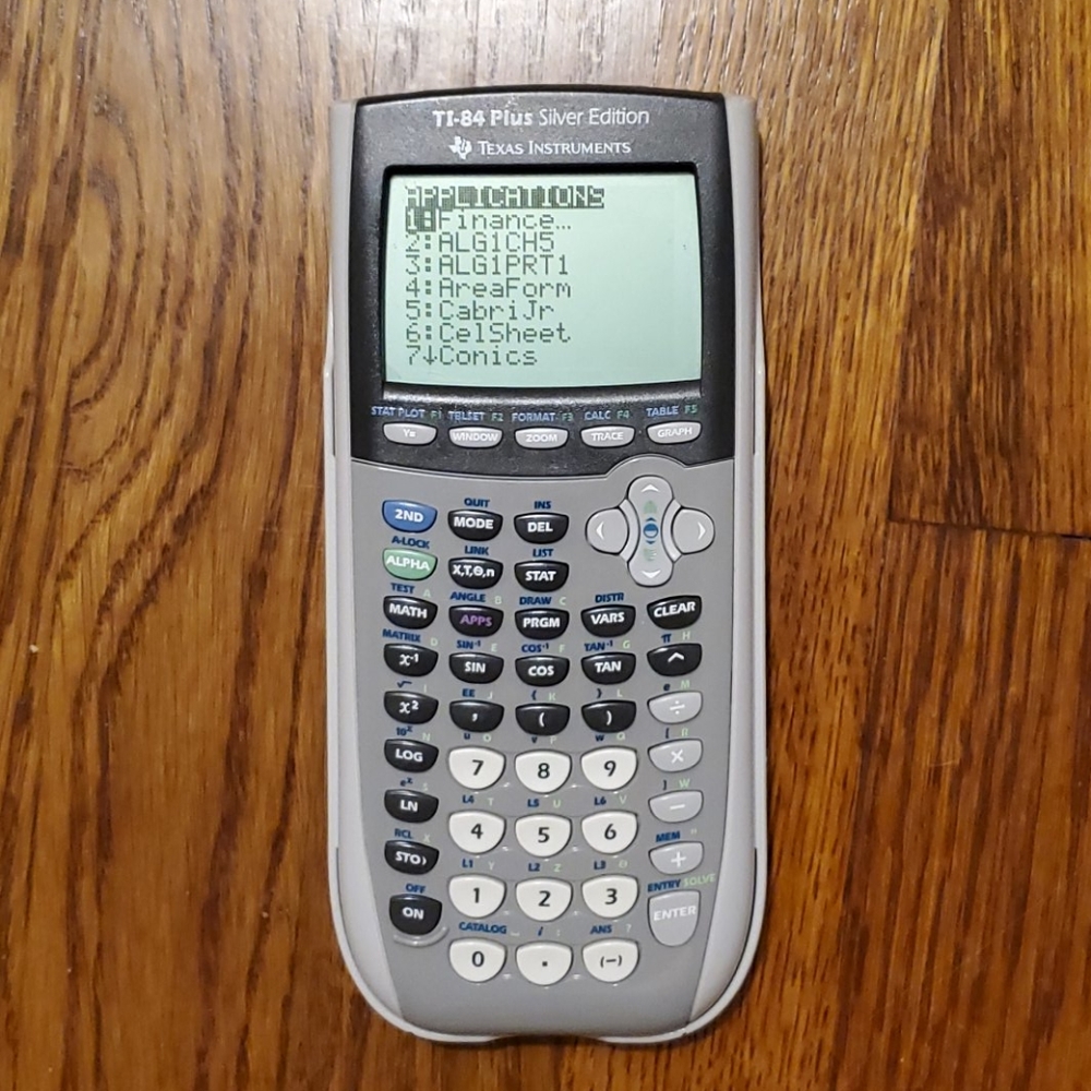 TI-84 Plus Silver Edition by Texas Instruments